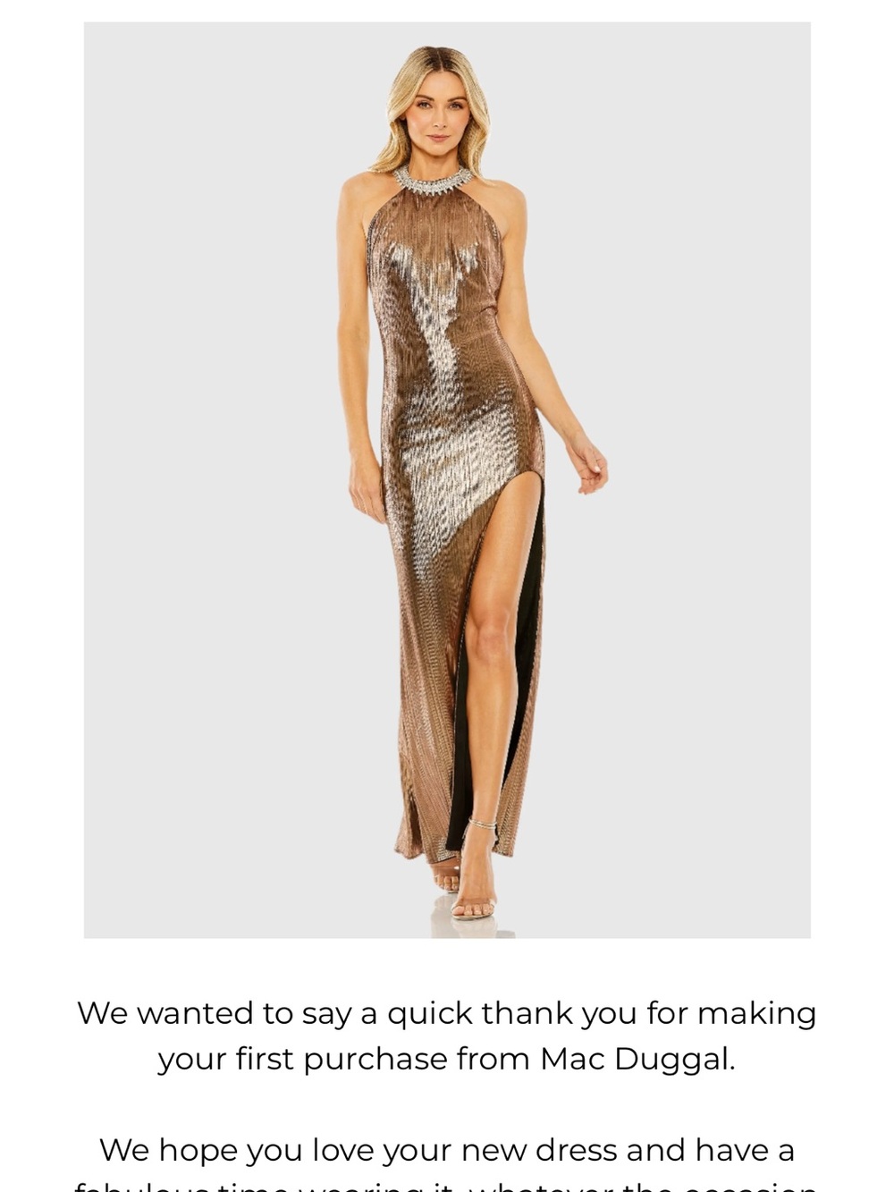 MacDuggal Evening gown